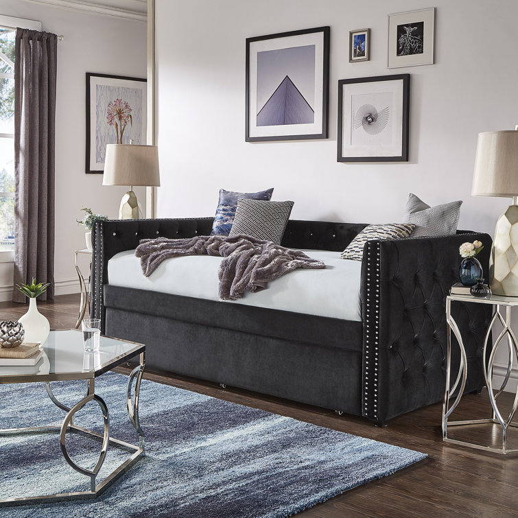 Kingstown Home Ghislain Twin Daybed with Trundle Wayfair